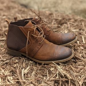 Sarto Leather Booties